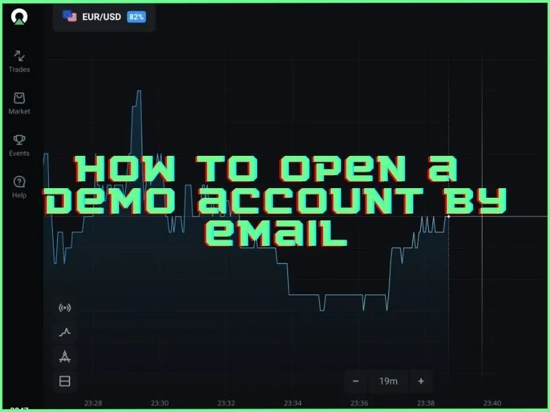 Buka akun demo Olymp Trade dengan mendaftar melalui email